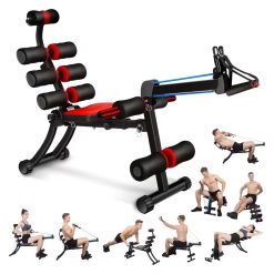 Foldable Core & Rowing Workout Machine